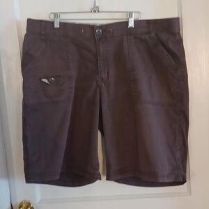 Lee Brown Shorts Size 14W